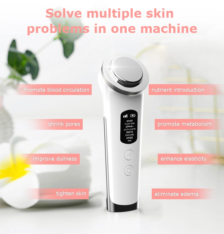 EMS Eye Care Multi-Functional Ultrasonic Facial Beauty Machine for Clean Skin