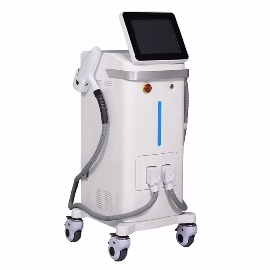 2 em 1 Q Switch Pico Laser Tattoo Removal Picosecond Depilação 808nm Diodo Laser Ice Titanium Máquina