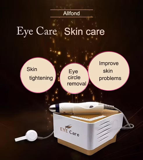 Máquina portátil de levantamento de pele para cuidados com os olhos RF para uso doméstico