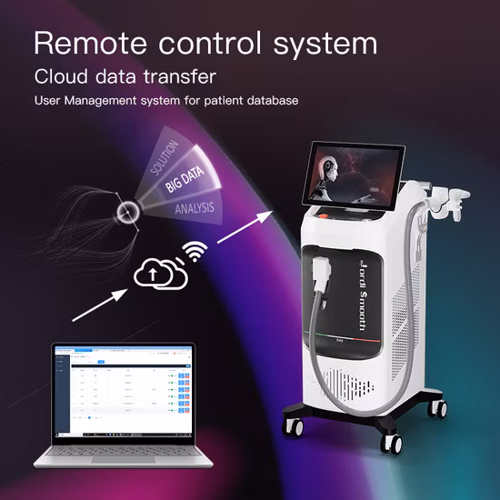 Máquina profissional de remoção de pêlos a laser de diodo